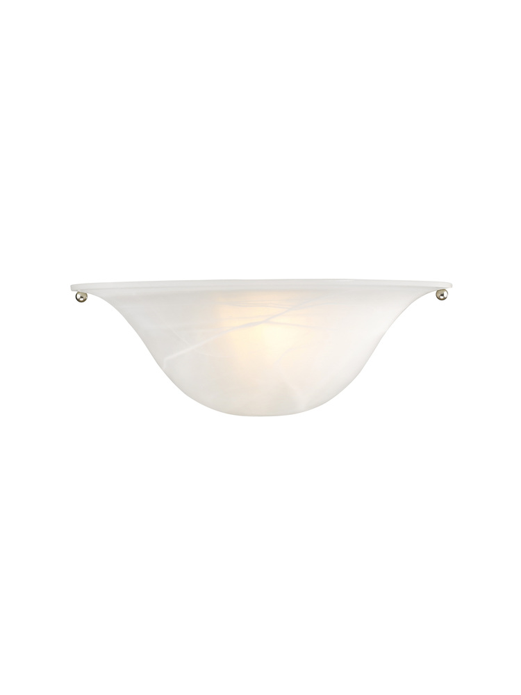 1 Light BZ & BN Wall Sconce