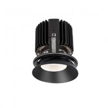 WAC US R4RD1L-W927-BK - Volta Round Shallow Regressed Invisible Trim with LED Light Engine