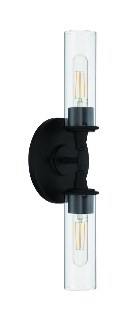 2 Light Wall Sconce