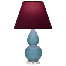 Robert Abbey OB13P - Steel Blue Small Double Gourd Accent Lamp