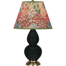 Robert Abbey OS10F - Obsidian Small Double Gourd Accent Lamp