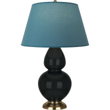 Robert Abbey OS20B - Obsidian Double Gourd Table Lamp