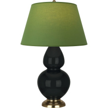 Robert Abbey OS20G - Obsidian Double Gourd Table Lamp