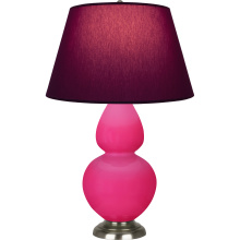 Robert Abbey RZ22P - Razzle Rose Double Gourd Table Lamp