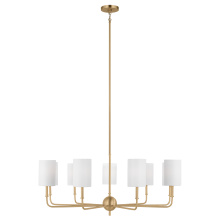 Visual Comfort & Co. Studio Collection 3109309-848 - Foxdale Nine Light Chandelier