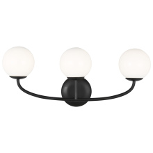 Visual Comfort & Co. Studio Collection AEV1013MBK - Galassia Three Light Vanity
