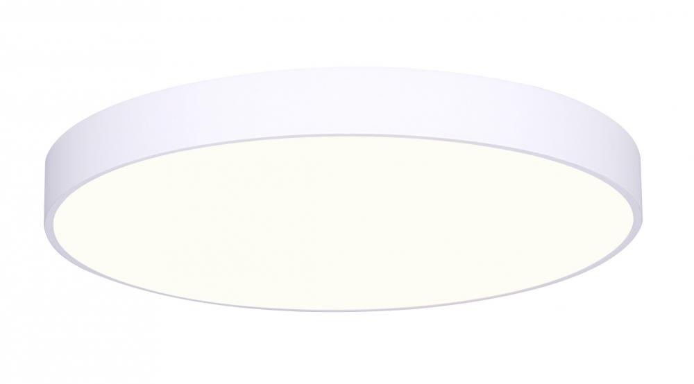 14 Inch White LED Edgeless Flush Mount