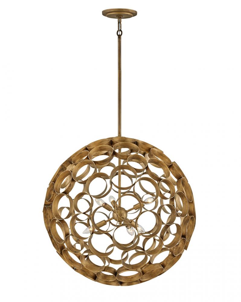 Medium Orb Chandelier