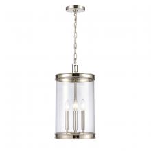ELK Home 69765/3 - Mendoza 10.25'' Wide 3-Light Pendant - Polished Nickel