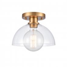 ELK Home 89914/1 - Julian 10'' Wide 1-Light Semi Flush Mount - Brushed Gold